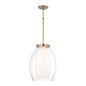 Capital Lighting - 355911AD - One Light Pendant - Joss - Aged Brass