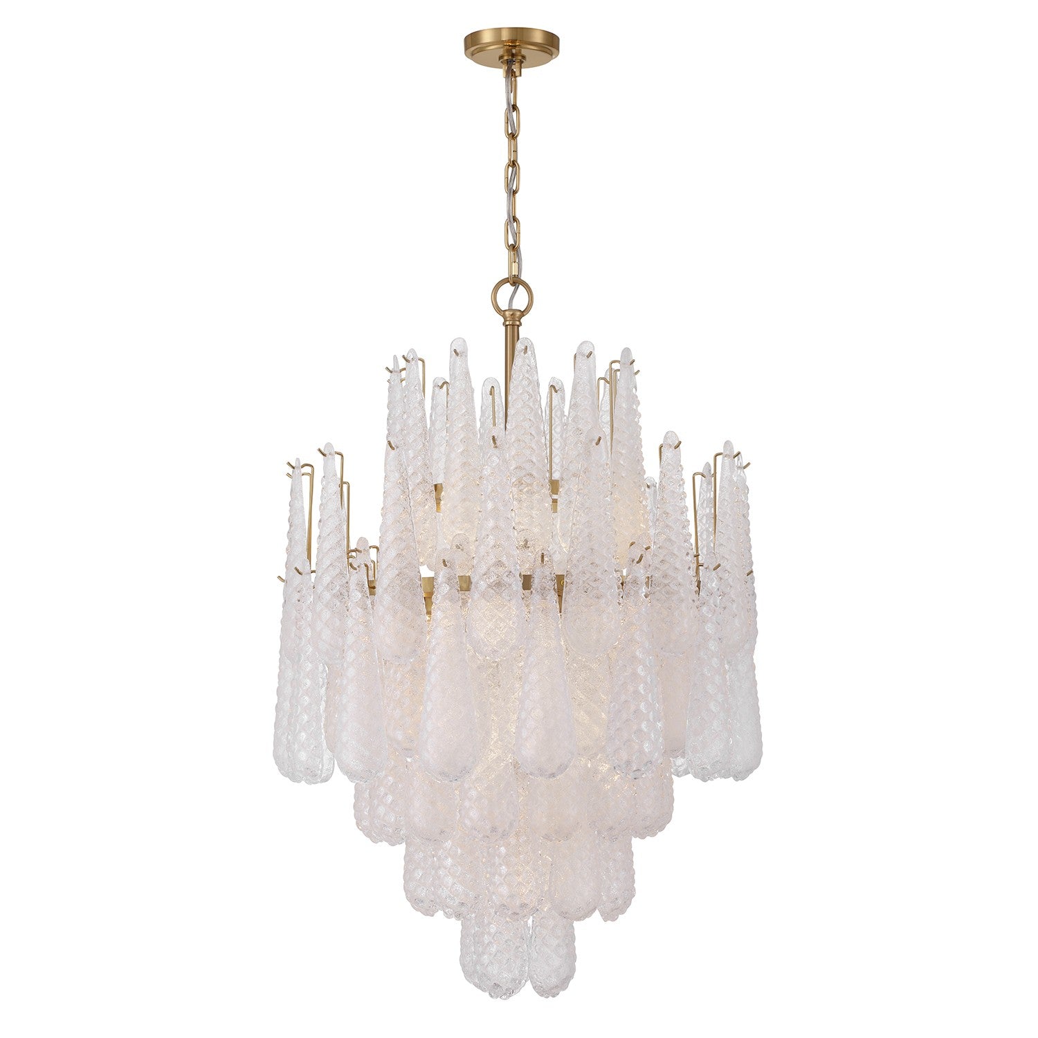 Crystorama - OLL-6006-AG-CL - 16 Light Chandelier - Ollie - Aged Brass
