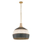 Crystorama - ZAN-9005-SG-MK - Five Light Pendant - Zanzibar - Soft Gold