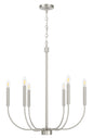 Craftmade - 59826-BNK - Six Light Chandelier - Traci - Brushed Polished Nickel