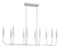 Craftmade - 59870-BNK - Ten Light Island Pendant - Traci - Brushed Polished Nickel