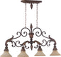 Quorum - 6330-4-88 - Four Light Island Pendant - Madeleine - Corsican Gold