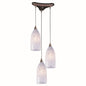 ELK Home - 502-3SW - Three Light Pendant - Verona - Satin Nickel