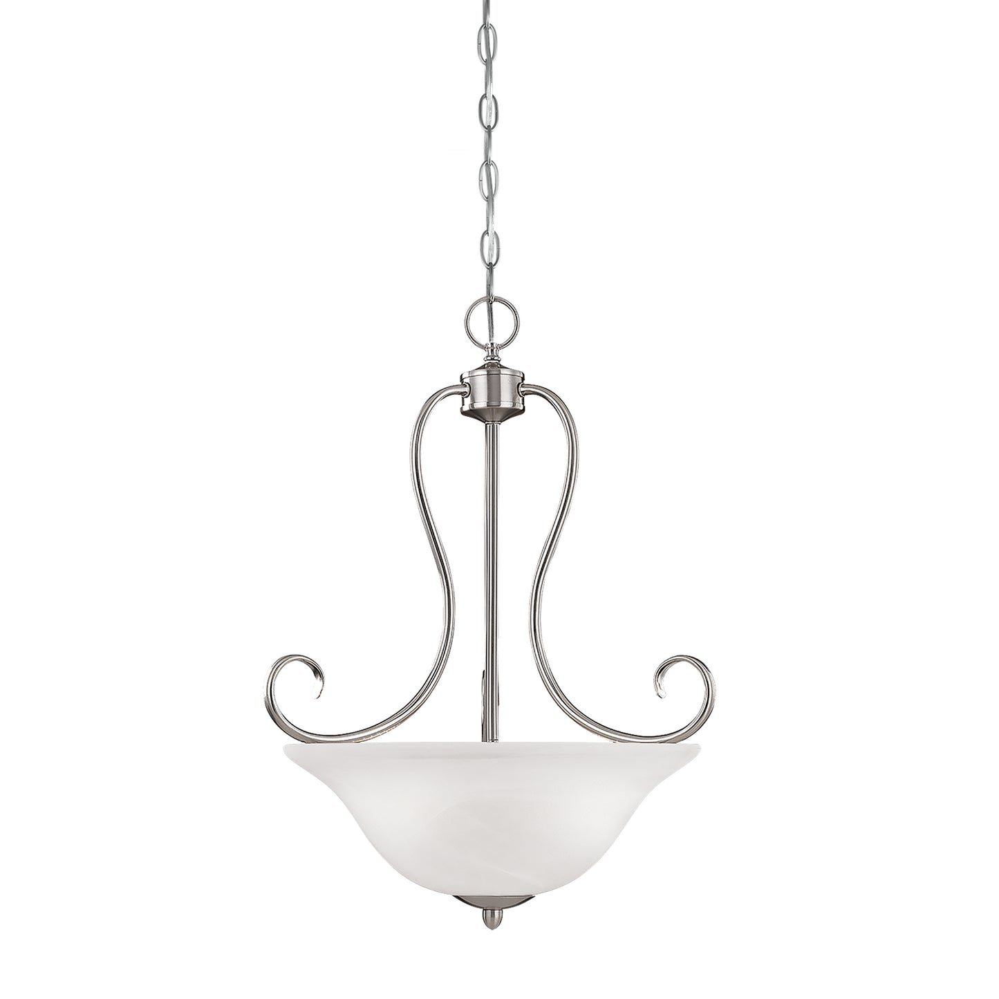 Millennium - 73-SN - Three Light Pendant - Main Street - Satin Nickel