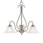 Millennium - 793-SN - Three Light Chandelier - Satin Nickel