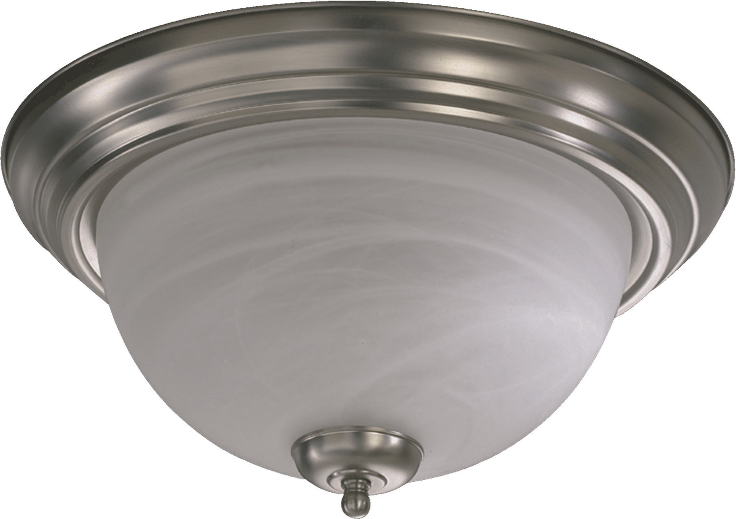 Quorum - 3066-15-65 - Three Light Ceiling Mount - 3066 Ceiling Mounts - Satin Nickel