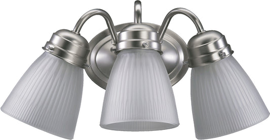 Quorum - 5403-3-165 - Three Light Wall Mount - 5403 Lighting Series - Satin Nickel