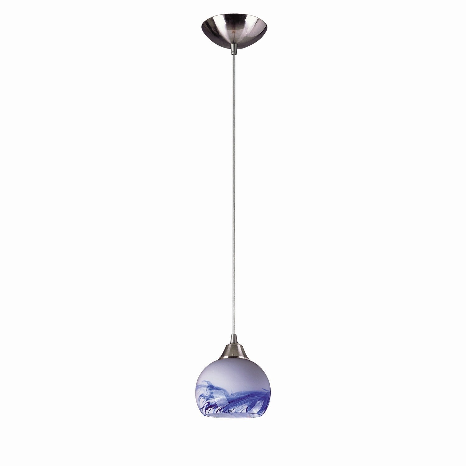 ELK Home - 101-1MT - One Light Mini Pendant - Mela - Satin Nickel
