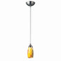 ELK Home - 110-1YW - One Light Mini Pendant - Milan - Satin Nickel