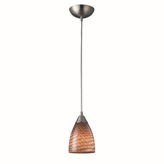 ELK Home - 416-1C - One Light Mini Pendant - Arco Baleno - Satin Nickel