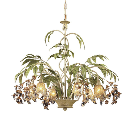 ELK Home - 86053 - LED Chandelier - Huarco - Sage Green
