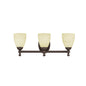 Millennium - 613-EB - Three Light Vanity - Euro Bronze