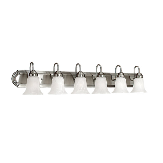 Millennium - 486-SN - Six Light Vanity - Satin Nickel