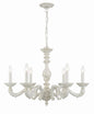 Crystorama - 5126-AW - Six Light Chandelier - Paris Market - Antique White