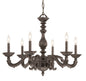 Crystorama - 5126-VB - Six Light Chandelier - Paris Market - Venetian Bronze