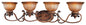 Minka-Lavery - 6354-177 - Four Light Bath - Illuminati - Illuminati Bronze