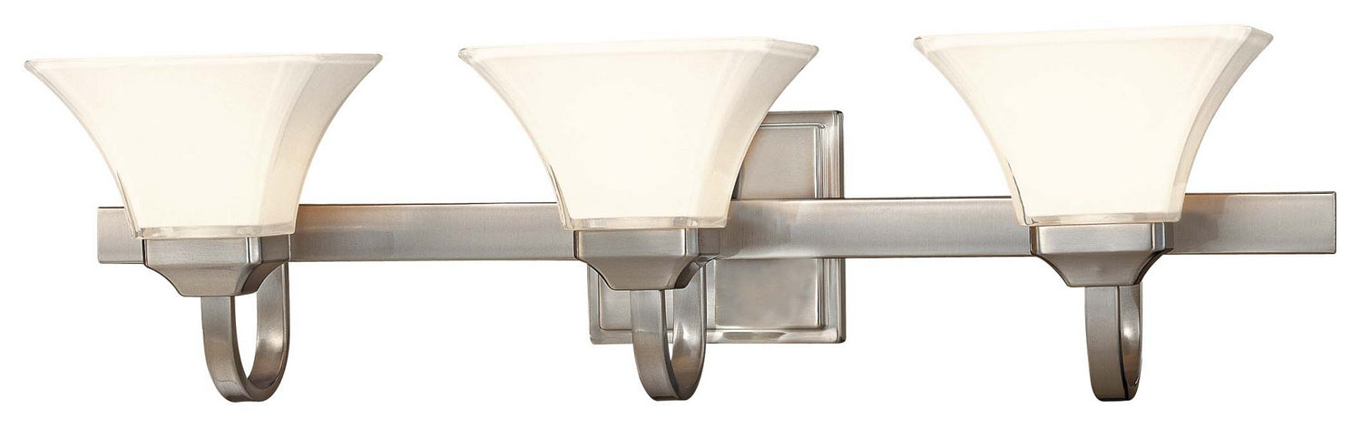 Minka-Lavery - 6813-84 - Three Light Bath - Agilis - Brushed Nickel