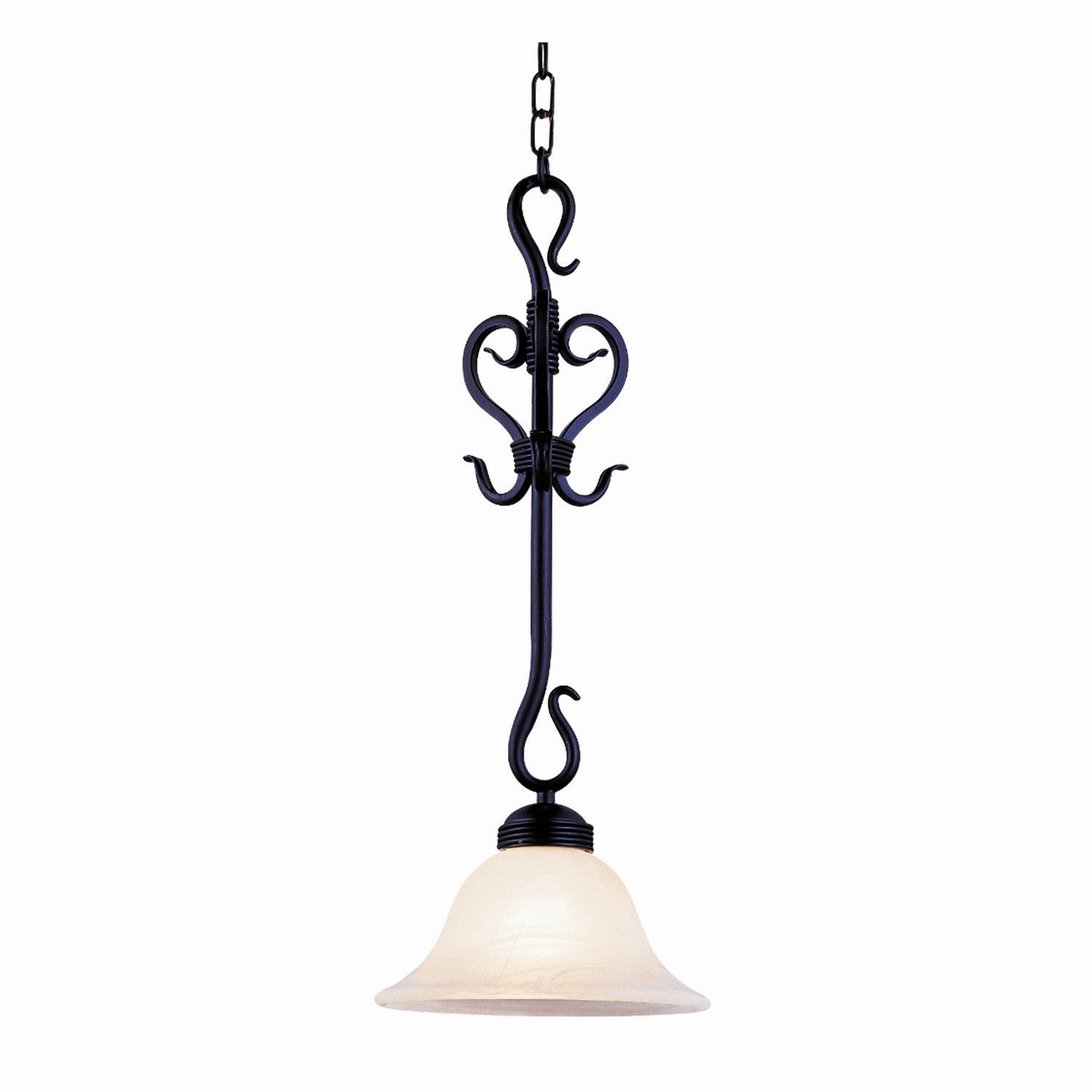 ELK Home - 251-BK - One Light Mini Pendant - Buckingham - Matte Black