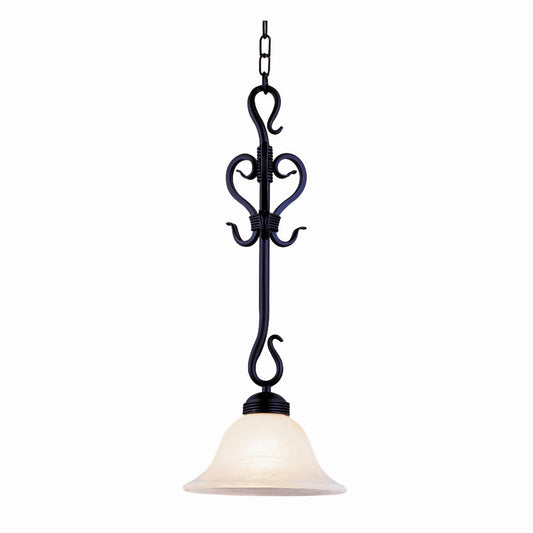 ELK Home - 251-BK - One Light Mini Pendant - Buckingham - Matte Black