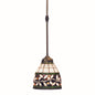 ELK Home - 716-TB - One Light Mini Pendant - English Ivy - Tiffany Bronze