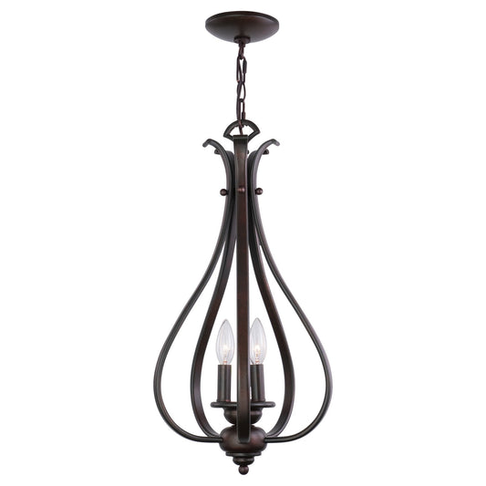 Vaxcel - PD35459RBZ - Three Light Pendant - Monrovia - Royal Bronze