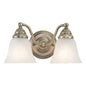 Vaxcel - VL35122A - Two Light Vanity - Standford - Antique Brass