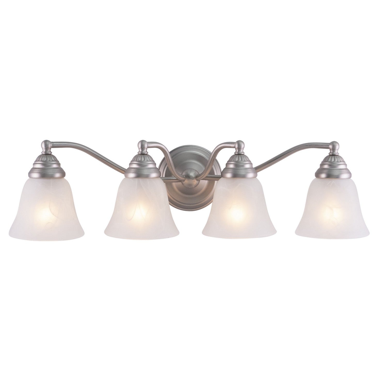 Vaxcel - VL35124BN - Four Light Vanity - Standford - Brushed Nickel