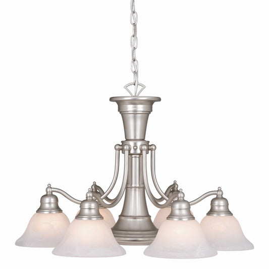 Vaxcel - CH30307BN - Seven Light Chandelier - Standford - Brushed Nickel