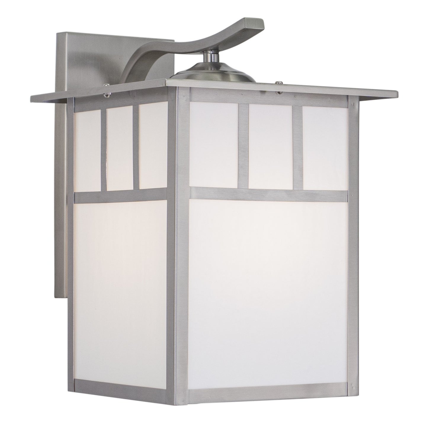 Vaxcel - OW14693ST - One Light Outdoor Wall Mount - Mission - Stainless Steel