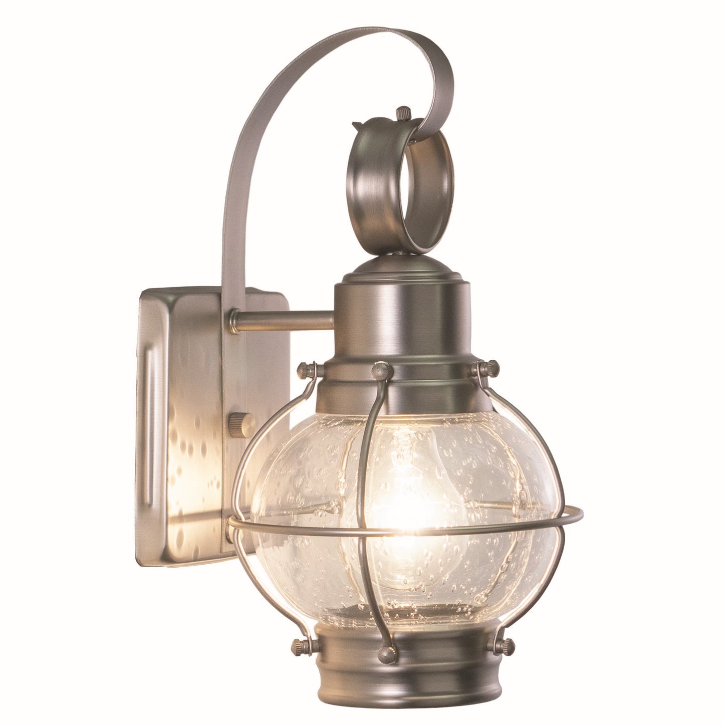 Vaxcel - OW21861BN - One Light Outdoor Wall Mount - Chatham - Brushed Nickel