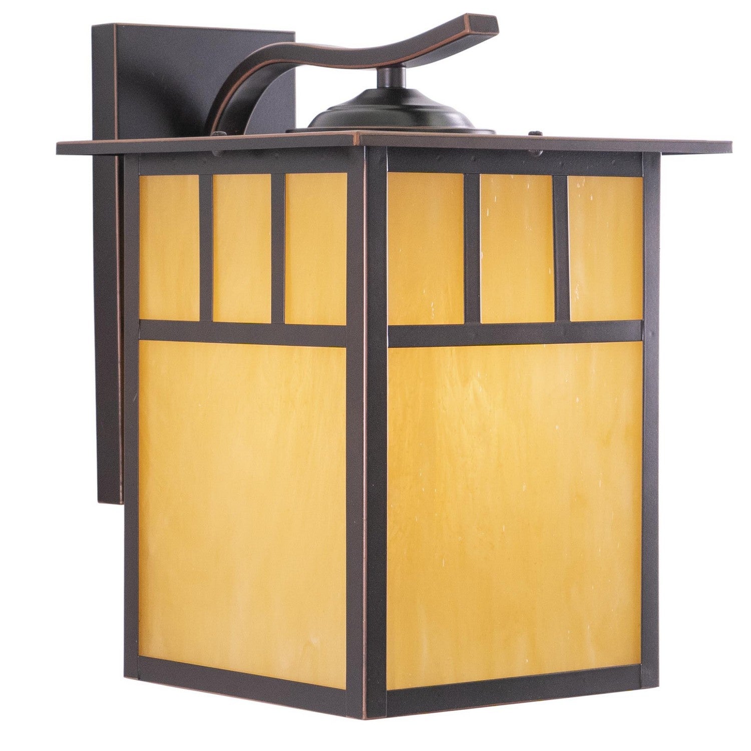 Vaxcel - OW37293BBZ - One Light Outdoor Wall Mount - Mission - Burnished Bronze