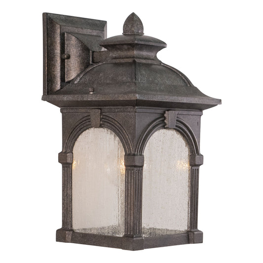 Vaxcel - OW38773LS - One Light Outdoor Wall Mount - Essex - Lava Stone