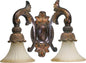 Quorum - 5230-2-88 - Two Light Vanity - Madeleine - Corsican Gold