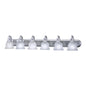 Vaxcel - LS-VLD106BN - Six Light Vanity - LaSalle - Brushed Nickel