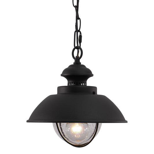 Vaxcel - OD21506TB - One Light Outdoor Pendant - Harwich - Textured Black