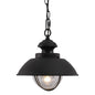 Vaxcel - OD21506TB - One Light Outdoor Pendant - Harwich - Textured Black
