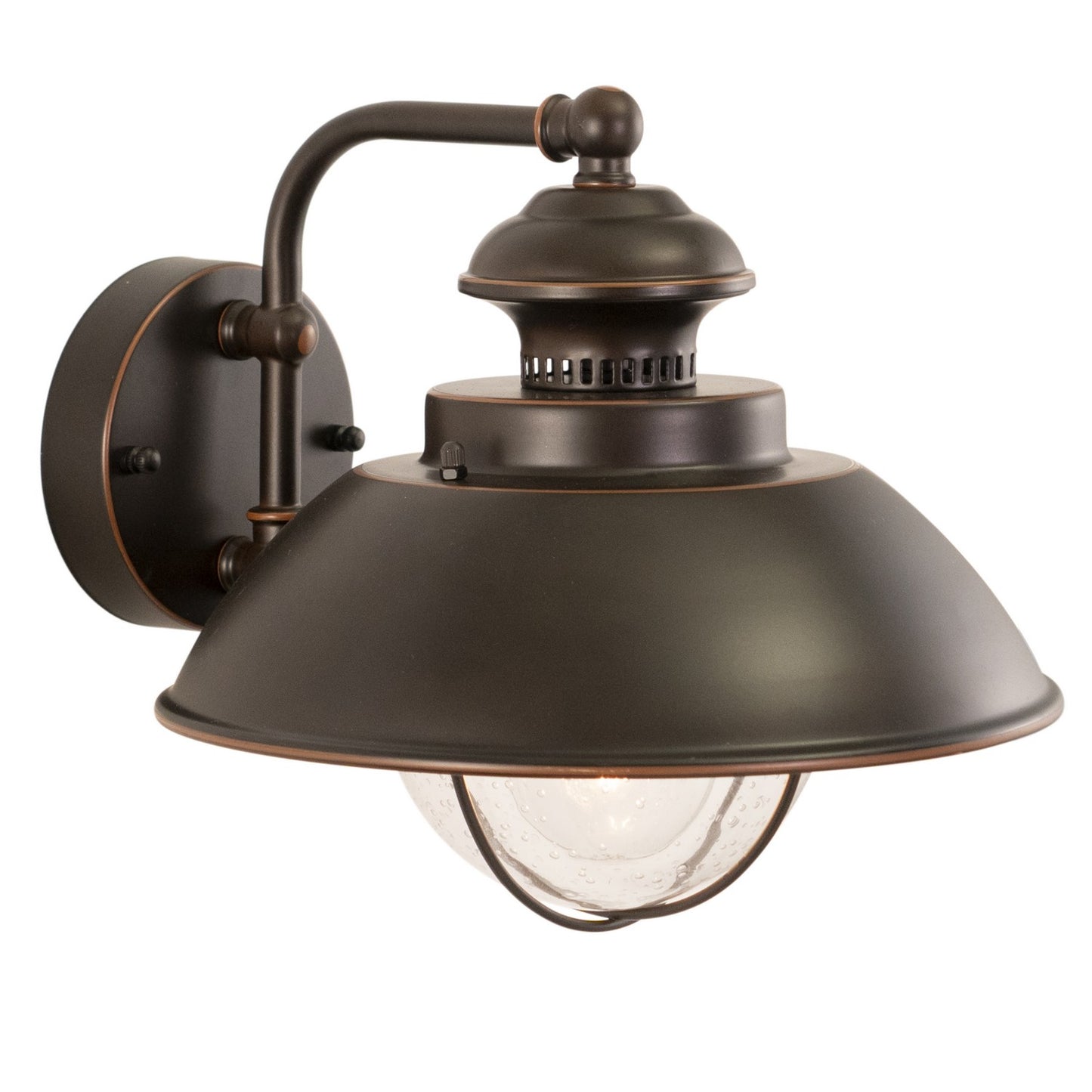 Vaxcel - OW21501BBZ - One Light Outdoor Wall Mount - Harwich - Burnished Bronze