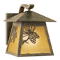 Vaxcel - OW50573OA - One Light Outdoor Wall Mount - Whitebark - Olde World Patina