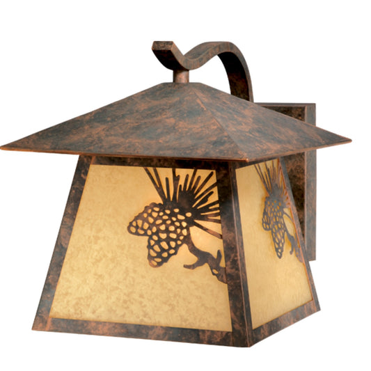 Vaxcel - OW50593OA - One Light Outdoor Wall Mount - Whitebark - Olde World Patina