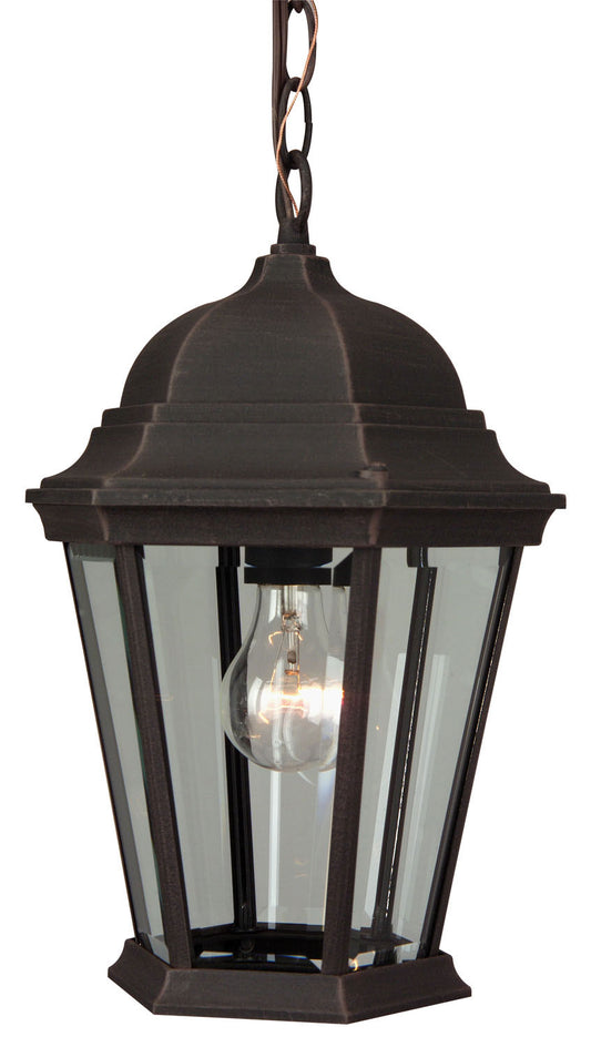Craftmade - Z251-RT - One Light Pendant - Straight Glass Cast - Rust