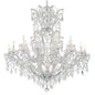 Crystorama - 4424-CH-CL-S - 25 Light Chandelier - Maria Theresa - Polished Chrome