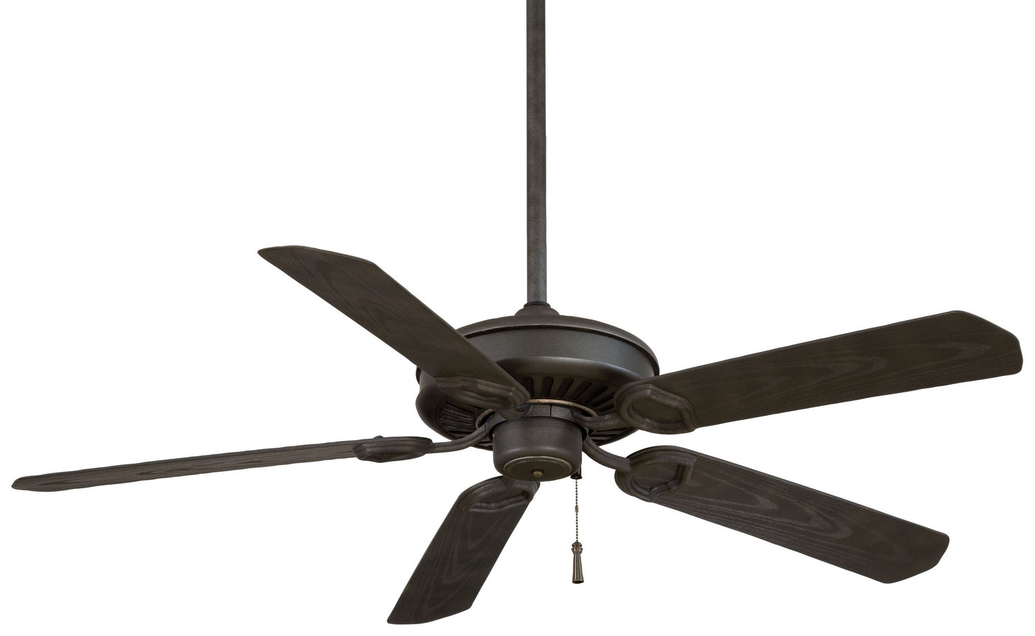 Minka Aire - F589-BI/AI - 54" Ceiling Fan - Sundowner - Black Iron W/ Aged Iron Accents