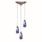 ELK Home - 110-3MT - Three Light Pendant - Milan - Satin Nickel