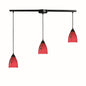 ELK Home - 406-3L-FR - Three Light Pendant - Classico - Dark Rust