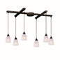 ELK Home - 406-6SW - Six Light Pendant - Classico - Dark Rust