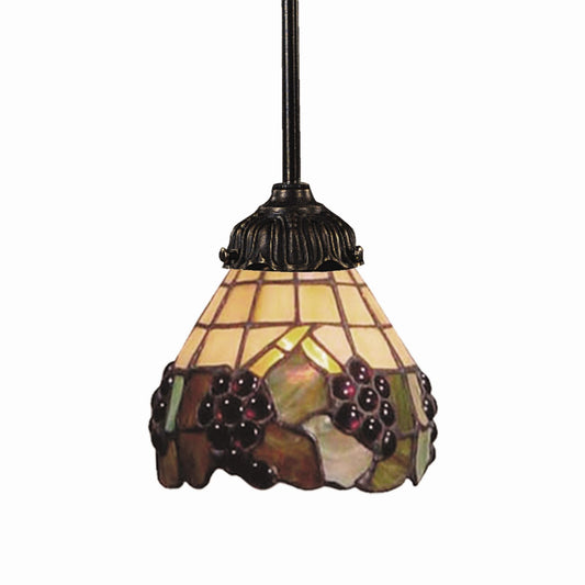 ELK Home - 078-TB-07 - One Light Mini Pendant - Mix-N-Match - Tiffany Bronze