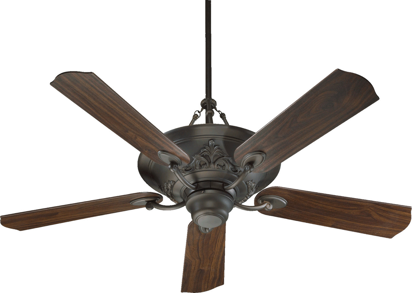 Quorum - 83565-86 - 56"Ceiling Fan - Salon - Oiled Bronze