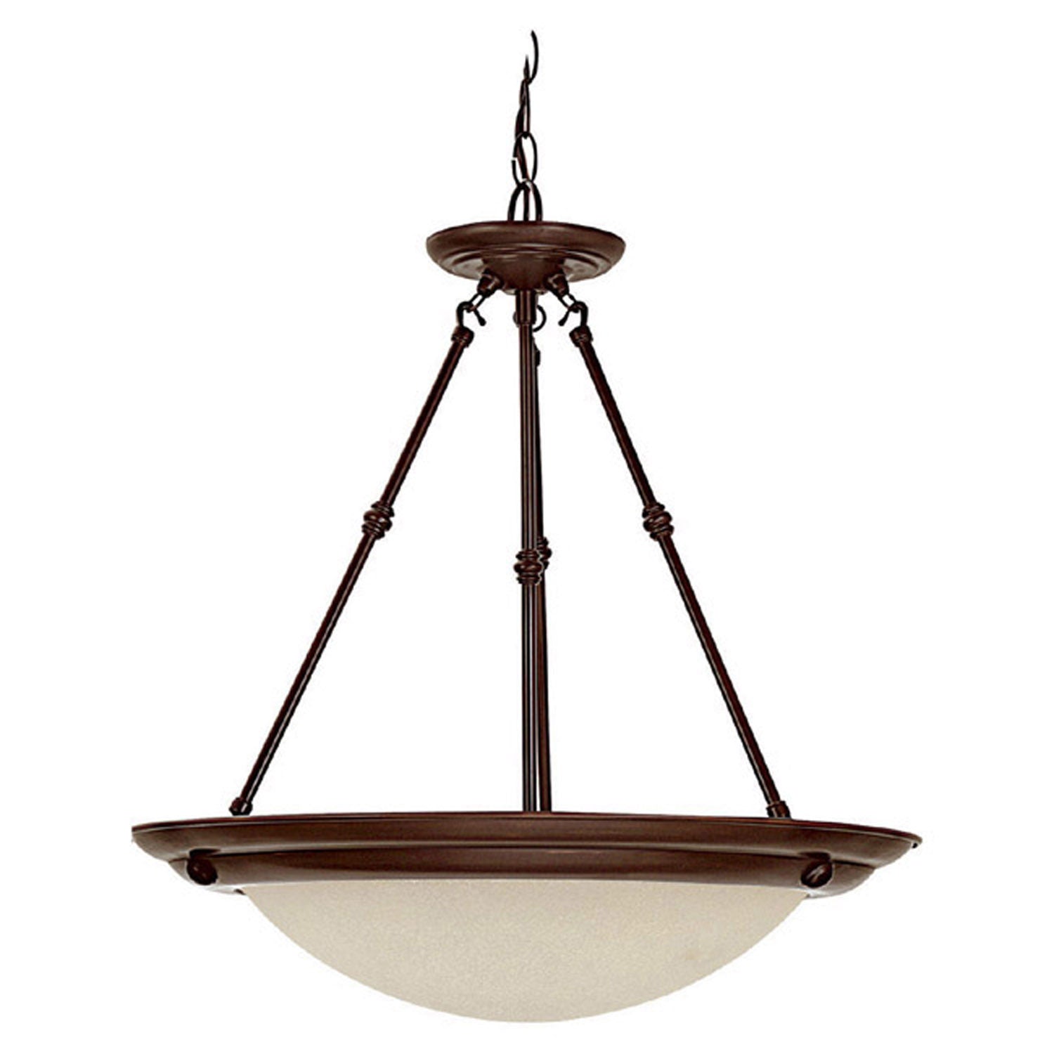 Capital Lighting - 2720BB - Three Light Pendant - George - Burnished Bronze