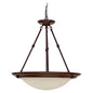 Capital Lighting - 2720BB - Three Light Pendant - George - Burnished Bronze