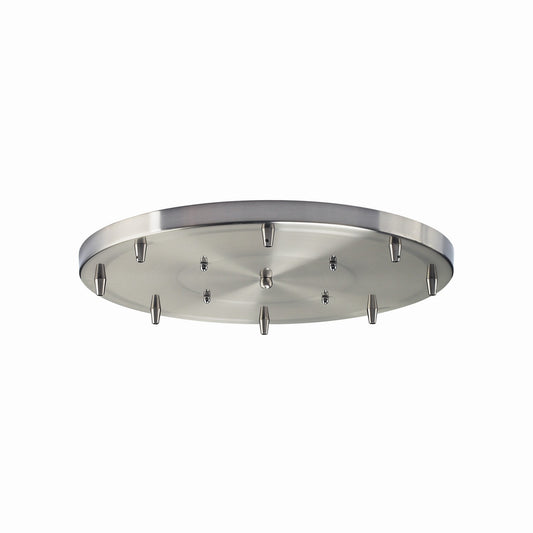 ELK Home - 8R-SN - Eight Light Pan - Pendant Options - Satin Nickel